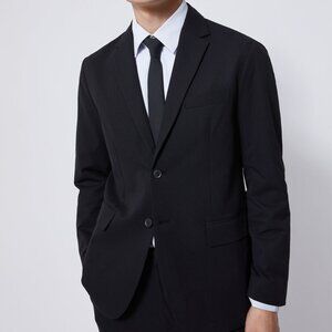 FYNE Black Performance Water Repellent Blazer